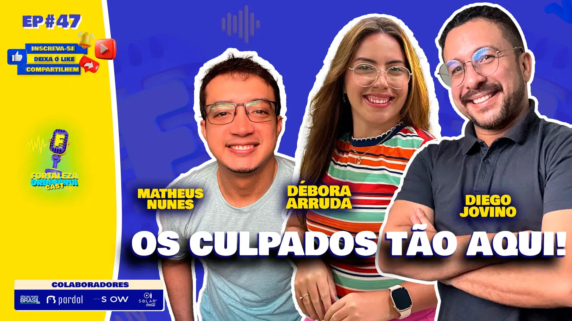 Entrevista completa com Matheus, Débora e Diego -ADMs do Fortaleza Ordinária